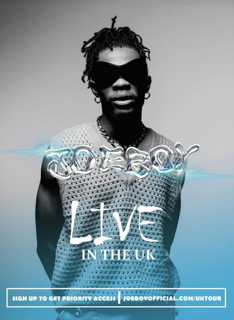 Joeboy Announces UK Mini Tour 2023